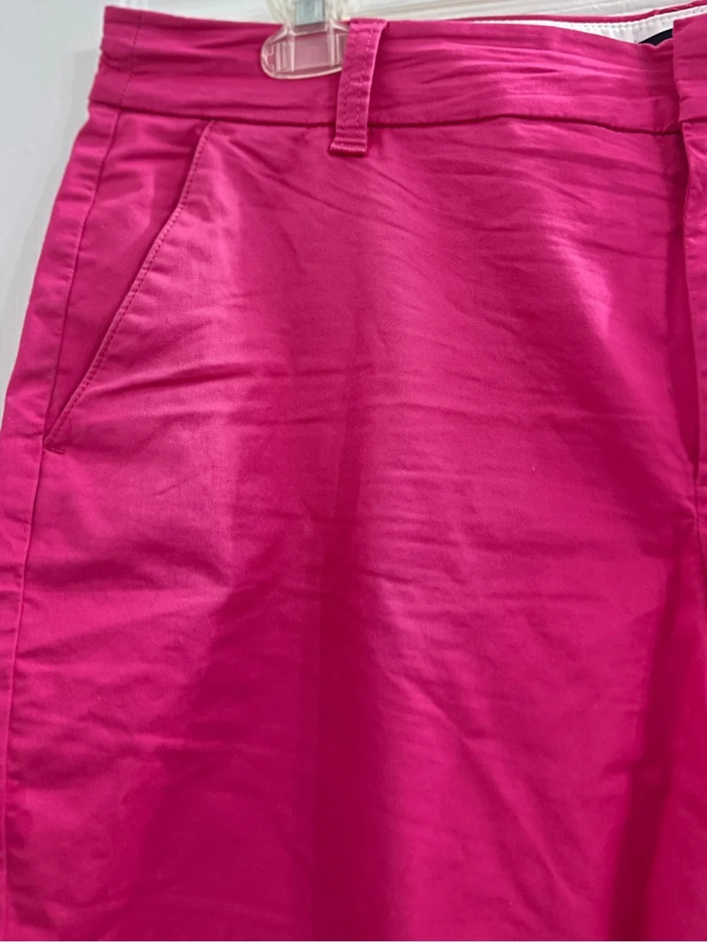 J. Crew Men's Hot Pink Flat Front Shorts